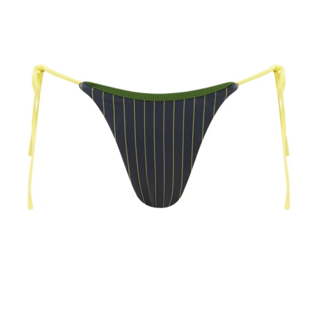 Juni Bikini Bottom | Pinstripe